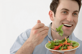 jesti salatu od povrća tijekom liječenja prostatitisa