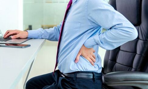 bol u leđima s prostatitisom